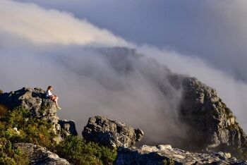 Hiking Table Mountain, Cape Town, Western Cape